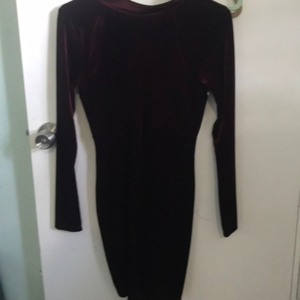 Charlotte Russe velvet dress
